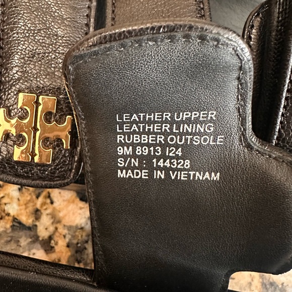 TORY BURCH women's kira sport sandals in black - Picture 8 of 14